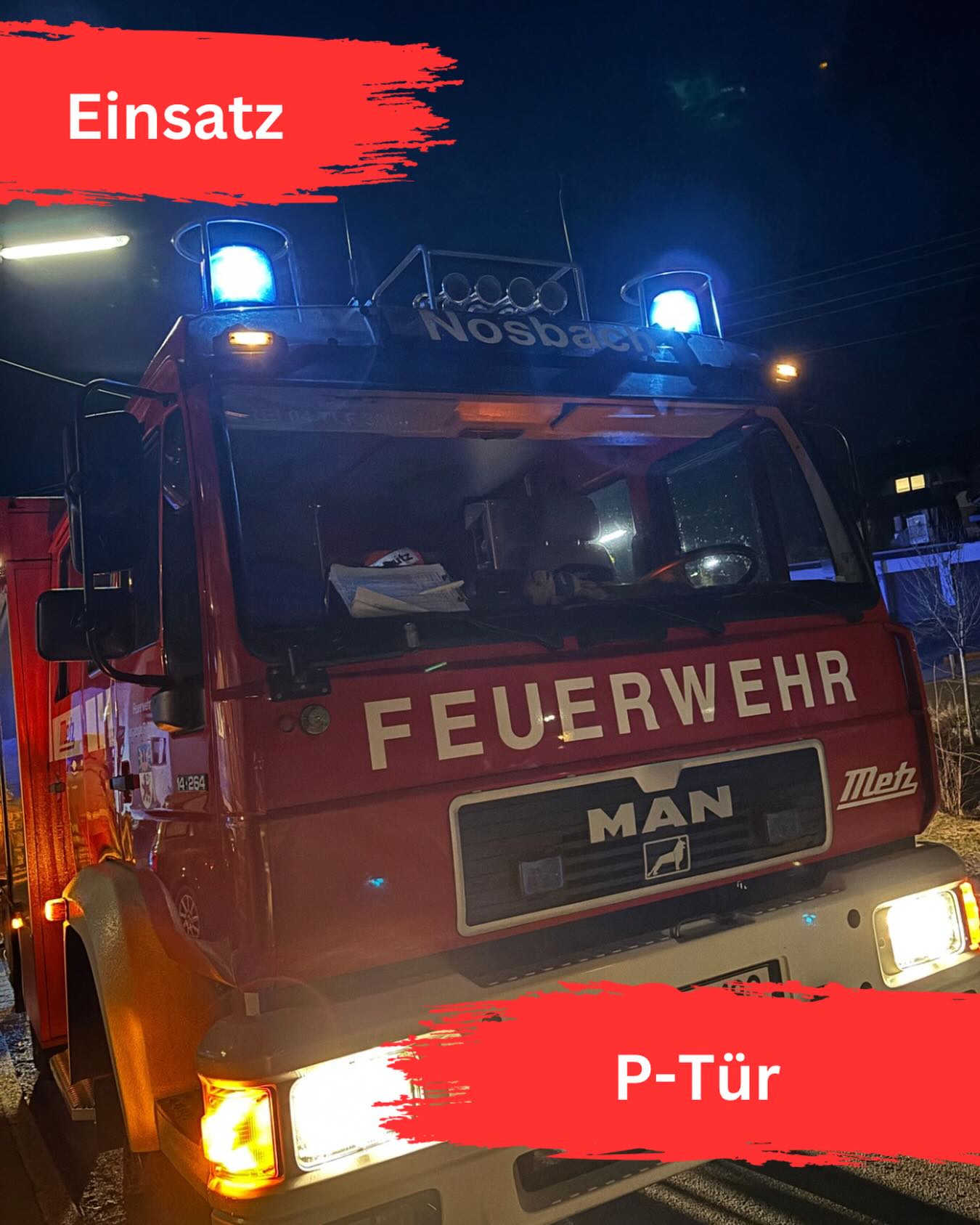 EINSATZ #07/2026

🗓️ 04.03.2026 um 20:57Uhr
📟 TH1 - P Tür
🗺️ Wildbergerhütte

🚒 Löschgruppe Nosbach
🚑 RTW OBK

#einsatz #feuerwehreinsatz #feuerwehr #ehrenamt wirfüreuch