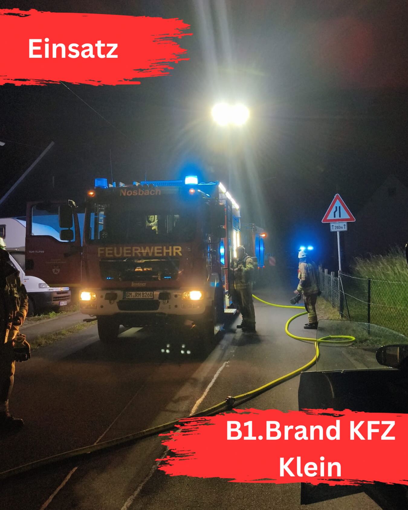 EINSATZ #18/2026

🗓️ 01.06.2026 um 22:27 Uhr
📟 B1.Brand Kfz klein 
🗺️ Wildbergerhütte 

🚒 Löschgruppe Nosbach
🚓 Polizei 

#einsatz #feuerwehreinsatz #feuerwehr #ehrenamt wirfüreuch