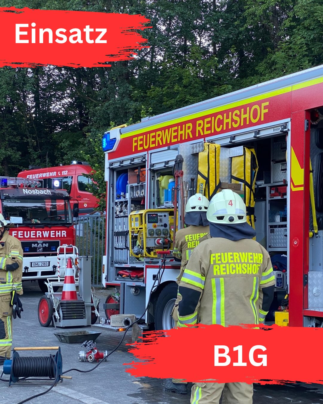 EINSATZ #26/2026

🗓️ 01.07.2026 um 06:26 Uhr
📟 B1G - Brand in elektrischer Anlage
🗺️ Wildbergerhütte

🚒 Löschgruppe Nosbach

Hinweis: Bilder werden ausschließlich von uns gefertigt, wenn keine Gefahren mehr bestehen und die Einsatzsituation es zulässt. 

#einsatz #feuerwehreinsatz #feuerwehr #ehrenamt wirfüreuch