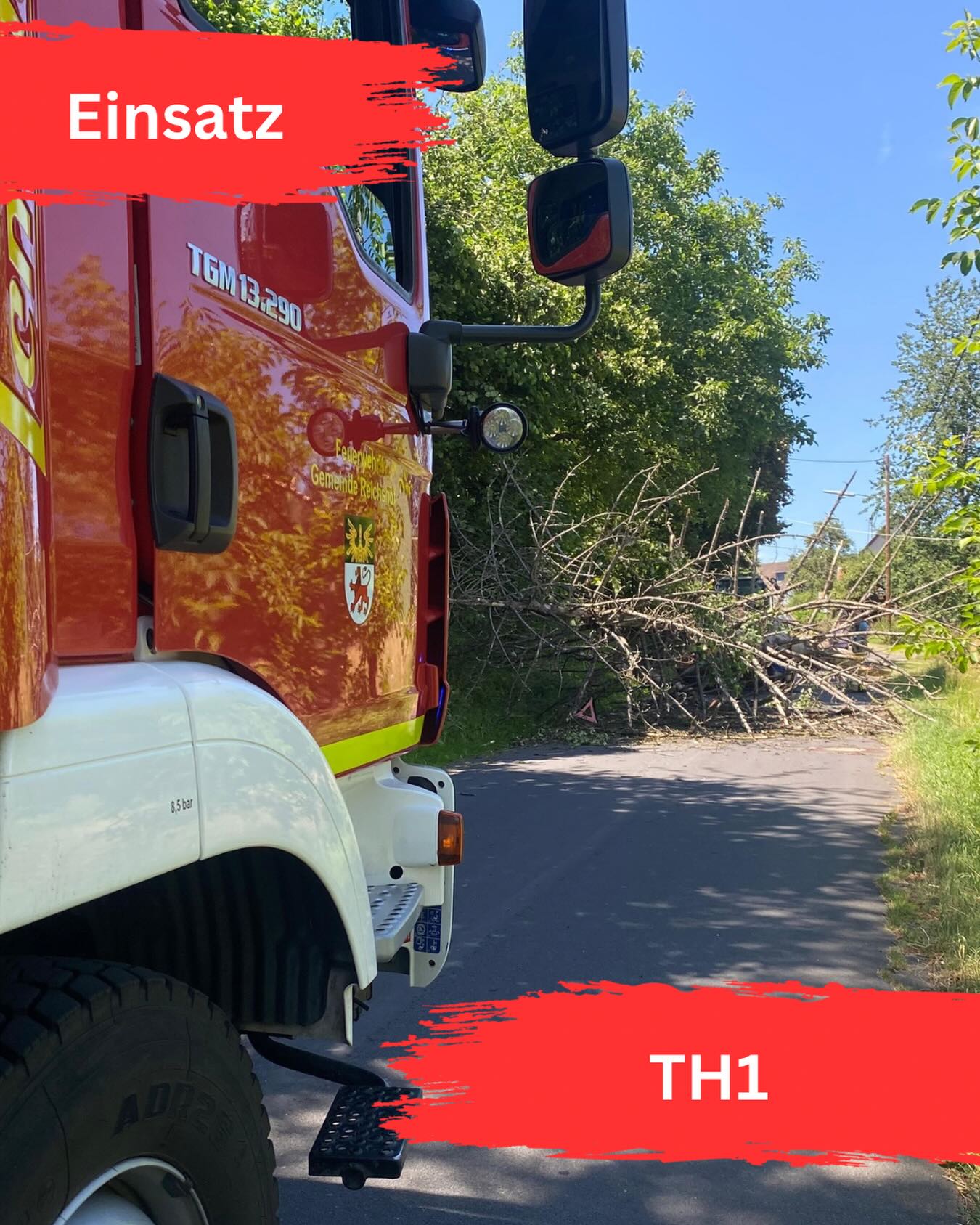 EINSATZ #25/2026

🗓️ 28.06.2026 um 13:40Uhr
📟 TH1 Baum auf Straße 
🗺️ Hahn

🚒 Löschgruppe Nosbach

Hinweis: Bilder werden ausschließlich von uns gefertigt, wenn keine Gefahren mehr bestehen und die Einsatzsituation es zulässt. 

#einsatz #feuerwehreinsatz #feuerwehr #ehrenamt wirfüreuch