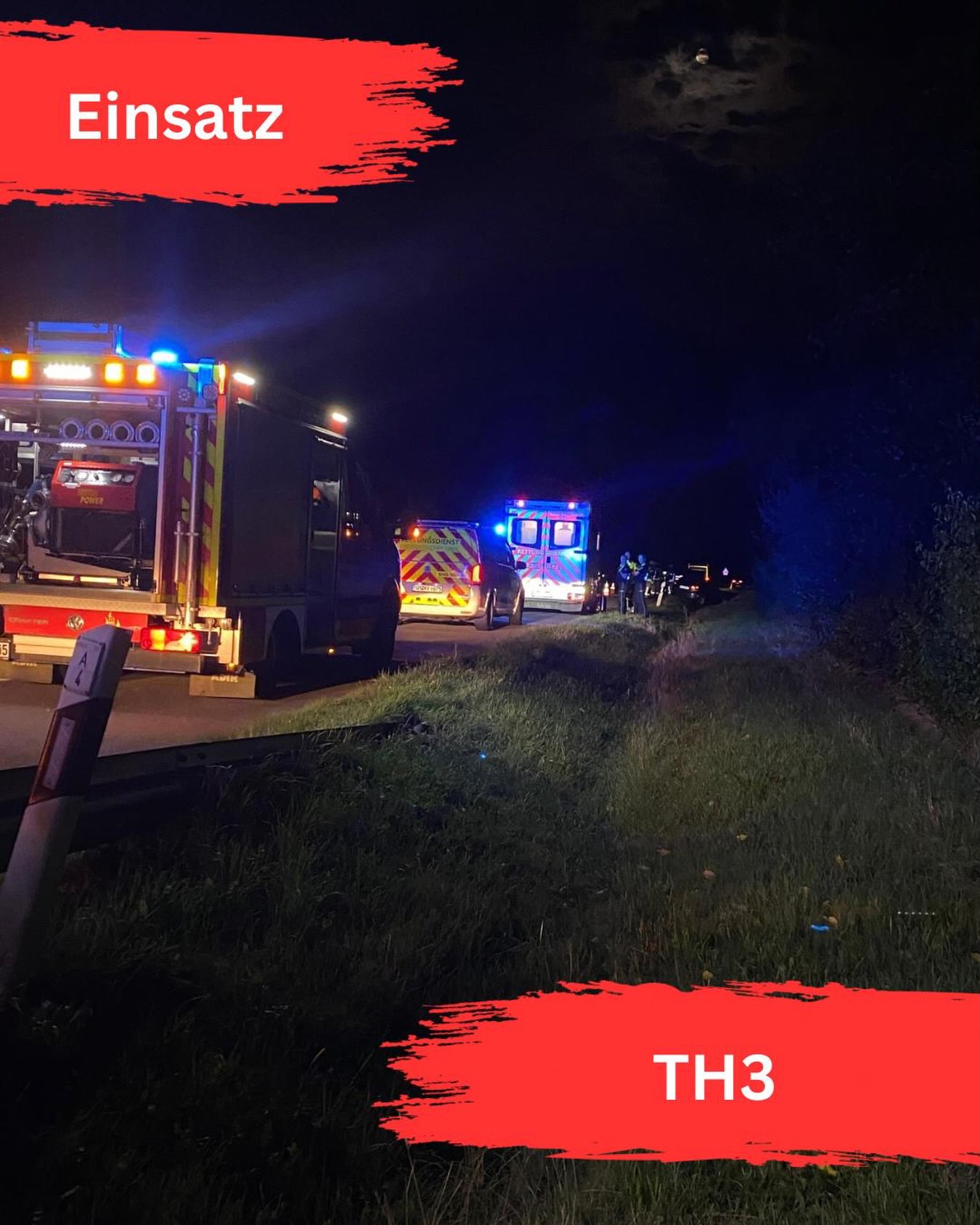 EINSATZ #34/2026

🗓️ 30.08.2026 um 22:31 Uhr
📟 TH3 Verkehrsunfall
🗺️ BAB 4 -> Olpe

🚒 Löschgruppe Nosbach
🚒 Löschzug Eckenhangen-Hespert
🚒 Leiter FW-Reichshof
🚒 Leiter FW-Wenden
🚑 Wenden RTW
🚑 Bergneustadt NEF
🚓 Autobahnpolizei

Hinweis: Bilder werden ausschließlich von uns gefertigt, wenn keine Gefahren mehr bestehen und die Einsatzsituation es zulässt. 

#einsatz #feuerwehreinsatz #feuerwehr #ehrenamt